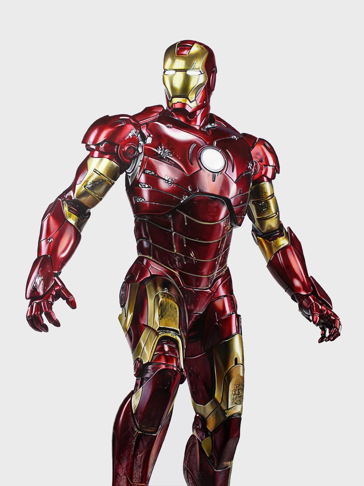 action figure iron man original