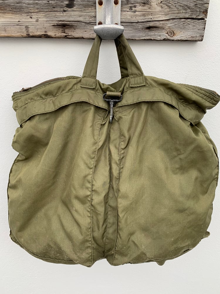 Image of Vintage Vietnam Era Helmet bag 