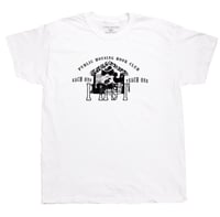 PUBLIC HOUSING (BOOK CLUB) WHITE TSHIRT