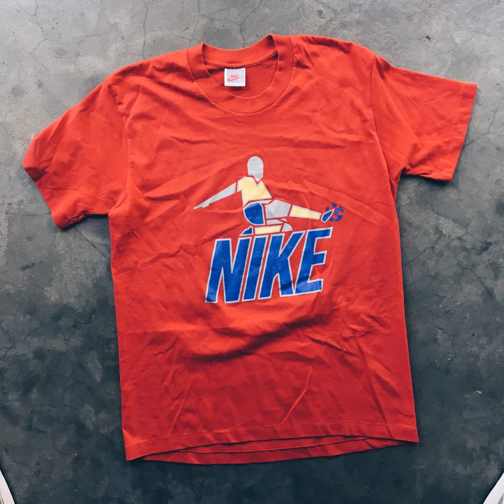 Image of Original Late 80’s Nike Soccer Logo Tee.