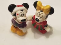 Vintage Mickey & Minnie Salt & Pepper Shakers