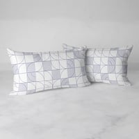 Image 3 of Geometric Harvest Rectangular Throw Pillow