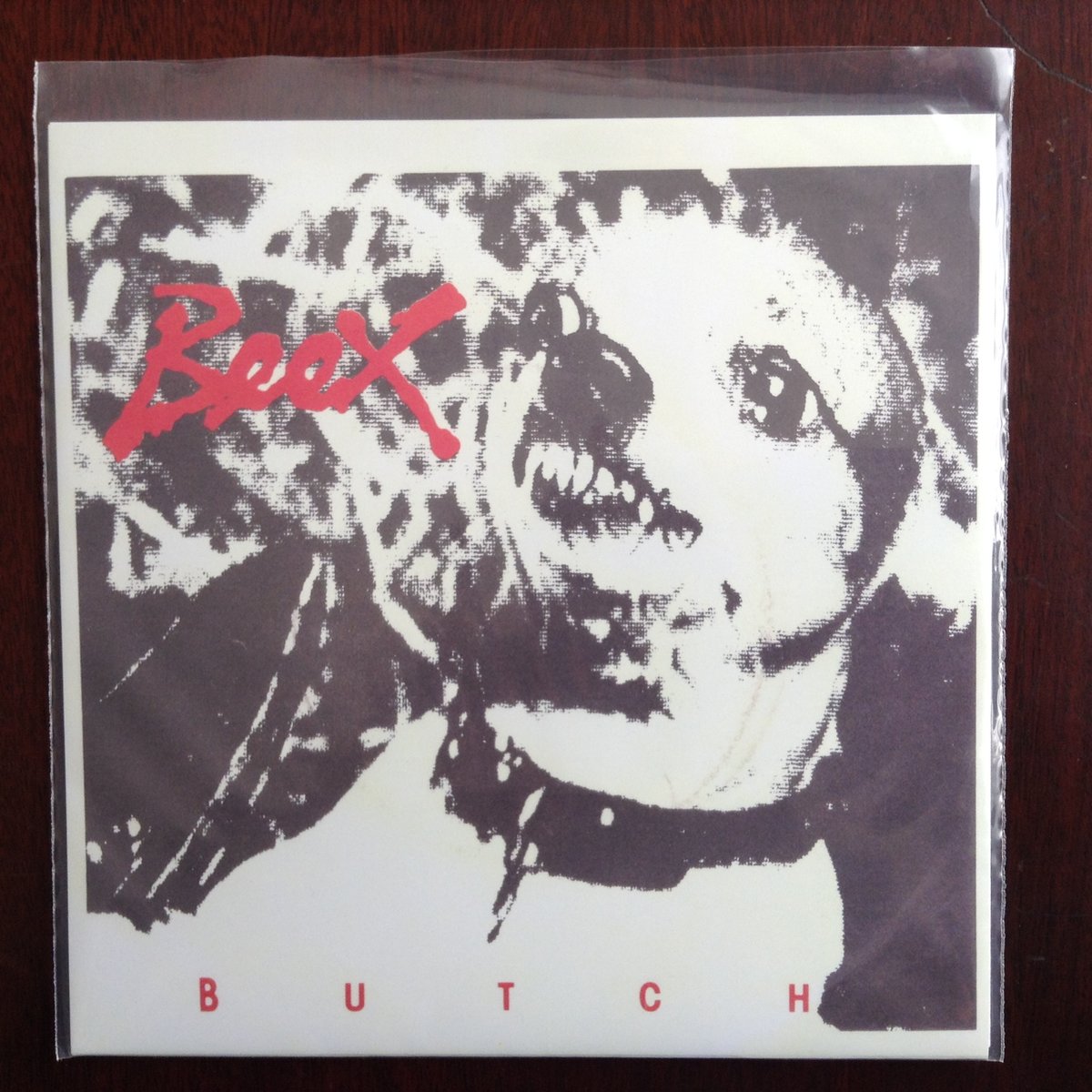 Image of Butch/Empty House 7" 45 record 1981 (reprinted cover)