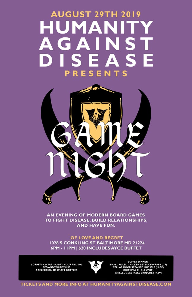 Image of Board Game Night Against Disease Ticket