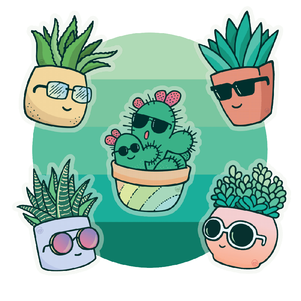 Image of Positivity Succs Sticker Pack!