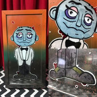 Image 5 of MAD MONSTER PARTY original paintings on glass.