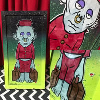 Image 4 of MAD MONSTER PARTY original paintings on glass.