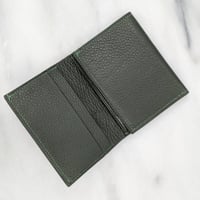 Image 2 of TRIFOLD Wallet with ID Window – Green & Green