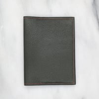 Image 1 of PASSPORT Wallet – Green & Brique