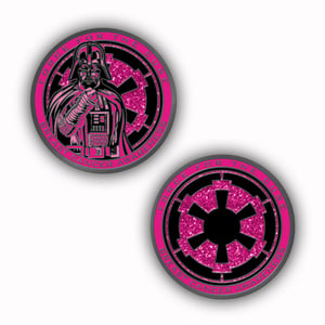 Image of Force For The Cure: Dark Lord Challenge Coin