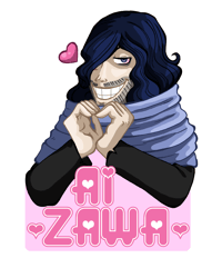 Ai-Zawa Sticker