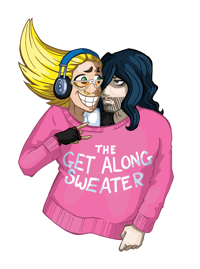 Get-Along Sweater Sticker