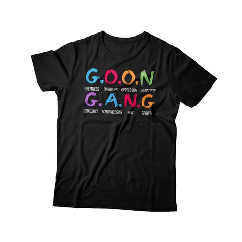 Image of G.O.O.N G.A.N.G Stacked T-Shirt