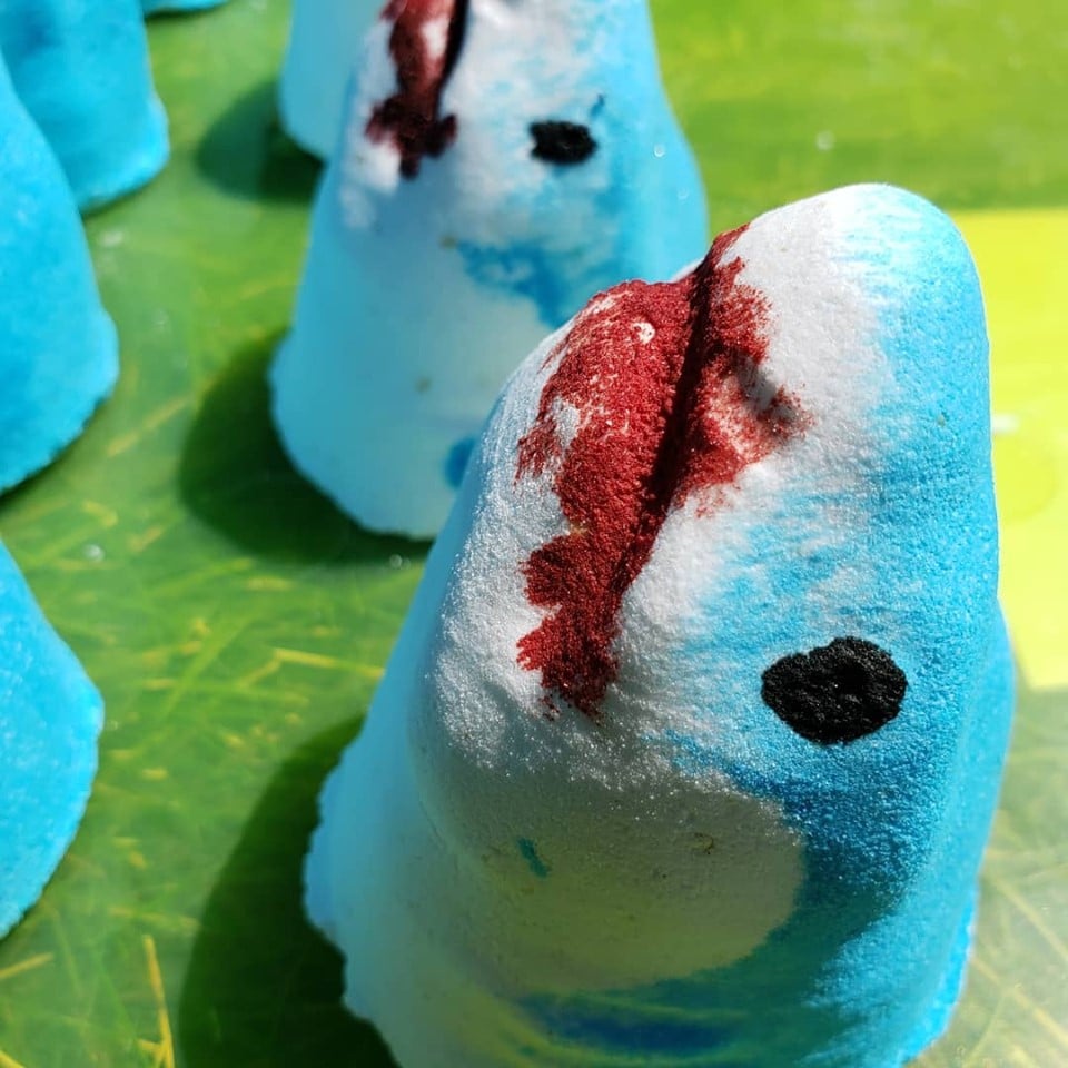 Image of Shark Bath Bombs, 2 Sharks for $6