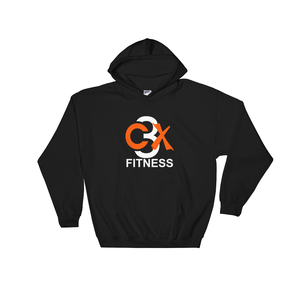 C3X Fitness Hoodie (Black) UNISEX