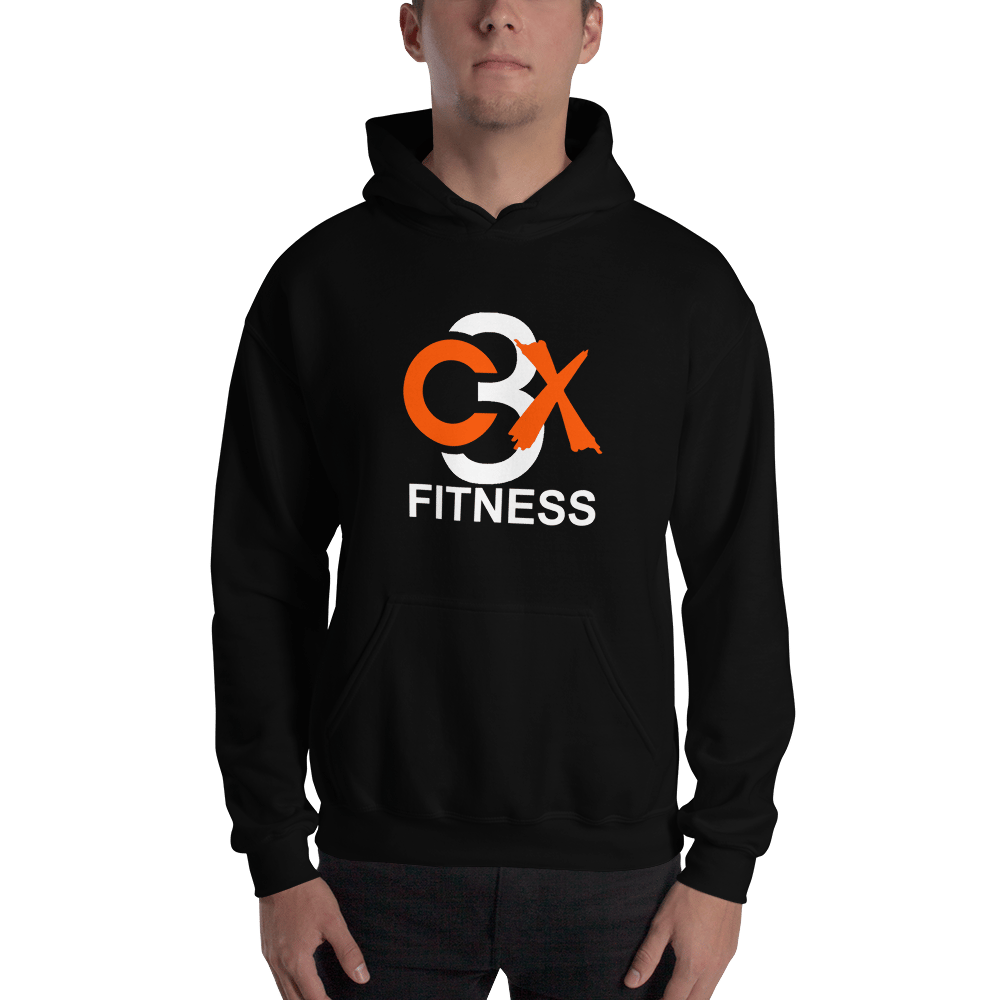 C3X Fitness Hoodie (Black) UNISEX