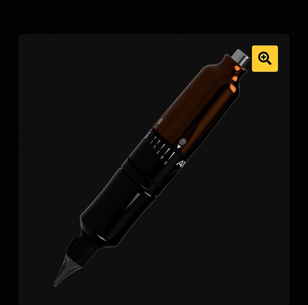 Image of Axys Valhalla pen tattoo machine orange