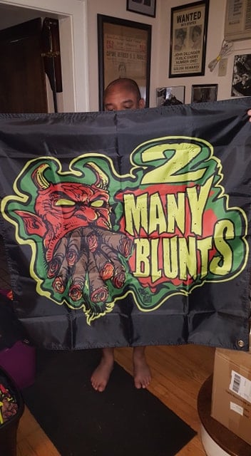 Image of 2 MANY BLUNTS FLAGS