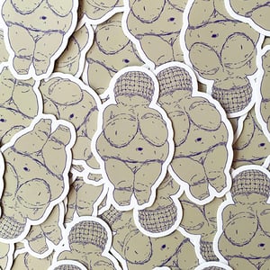 Venus of Willendorf Vinyl Sticker