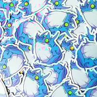 Image 1 of Blooz Frog™ Original Vinyl Sticker