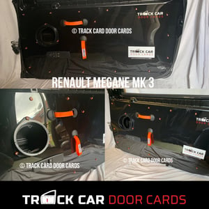 Image of Renault Megane Mk3 - New Material Door Handle - Track Car Door Cards
