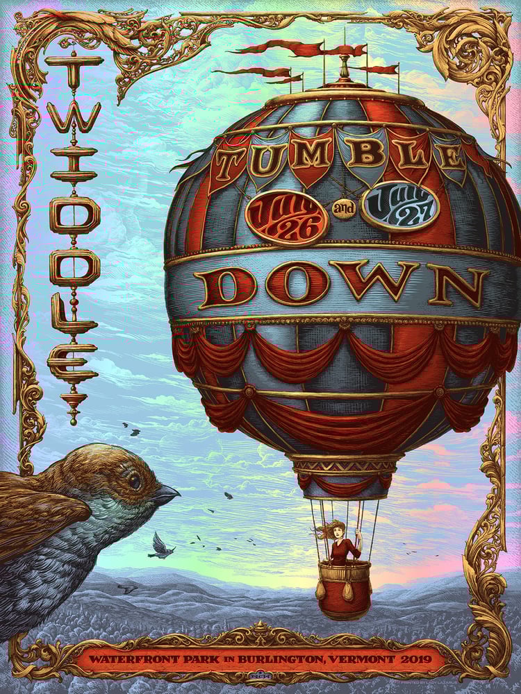 Image of Twiddle Tumbledown gig poster
