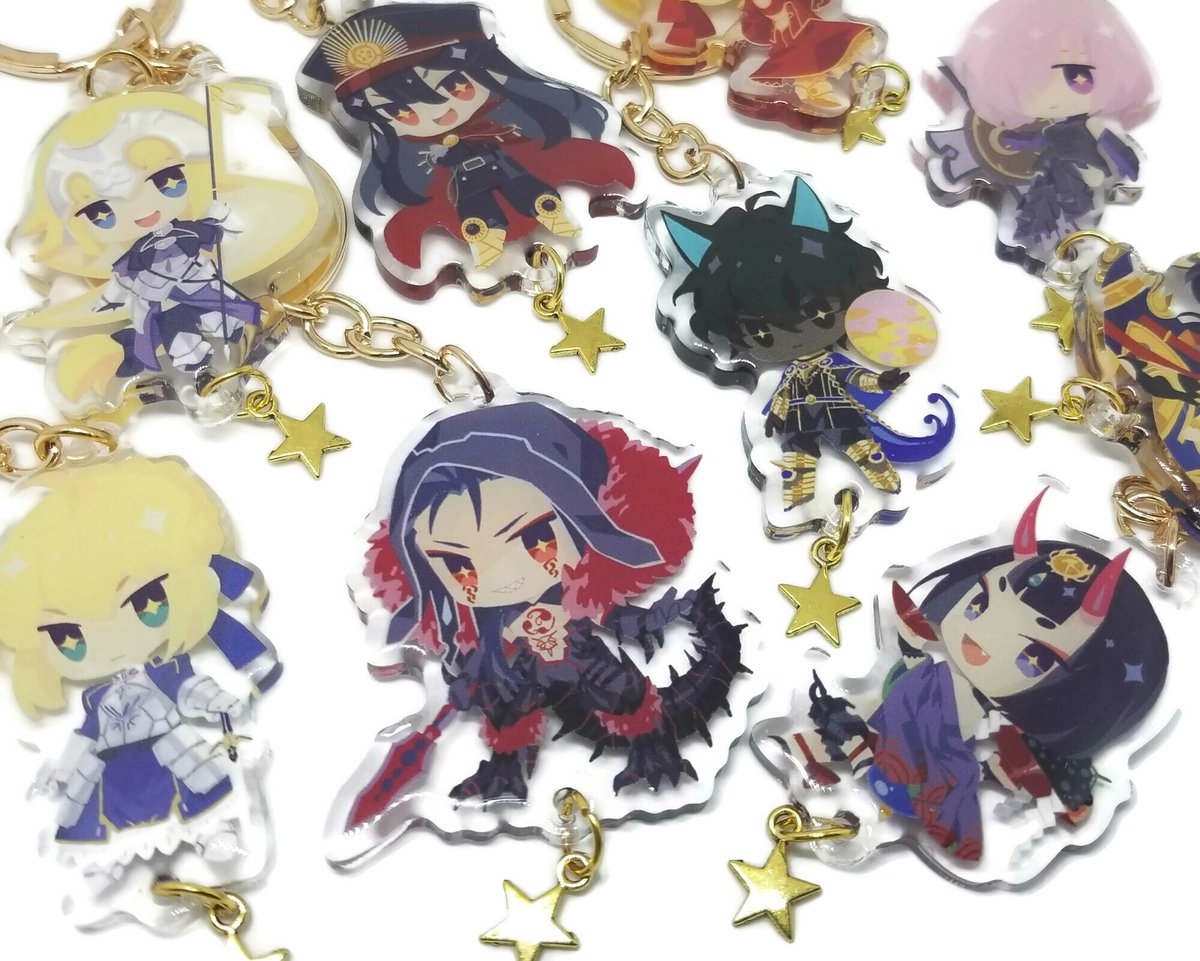 FGO v2 Acrylic Charms | cwilock