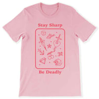 Image 1 of Stay Sharp Sketchy T-shirt