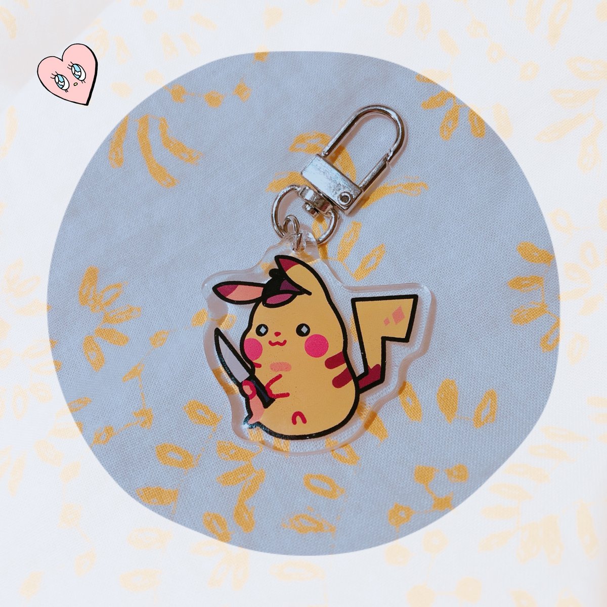 Image of [PREORDER] Detective (Knife) Pikachu Keychain