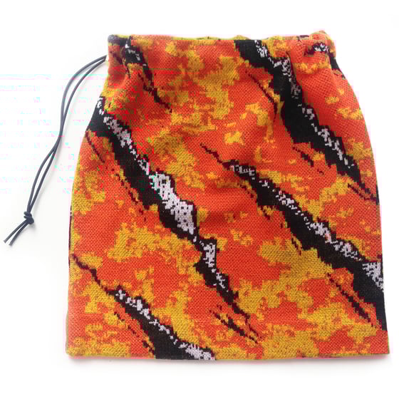 Image of SCRATCH Knit Neck Warmer - Orange