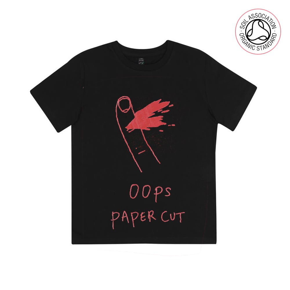 Paper Cut Black Kids-T (Organic)