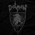 DOLMEN - ON THE EVE OF WAR SHIELD (GREY PRINT)