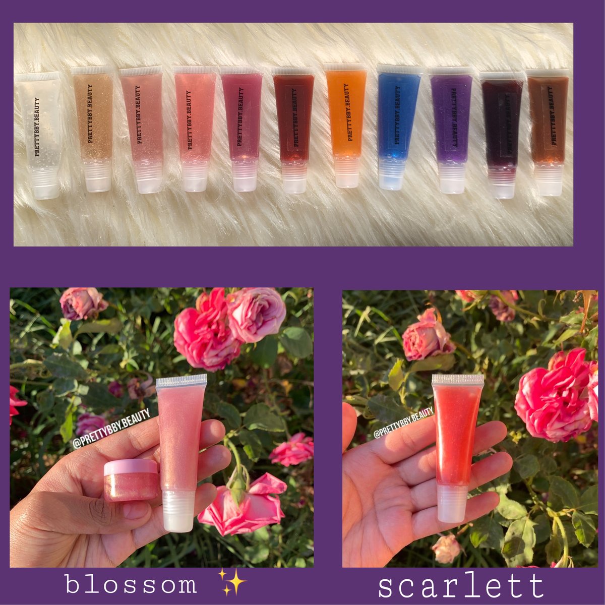 homemade gloss SAMPLE Prettybby.Beauty