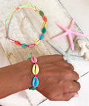 Image 2 of Collar y/o pulsera de Conchas  colores 