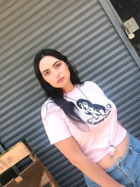 Image 4 of NEW Thinking of You Puppy Tee Pink