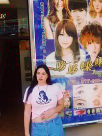 Image 5 of NEW Thinking of You Puppy Tee Pink