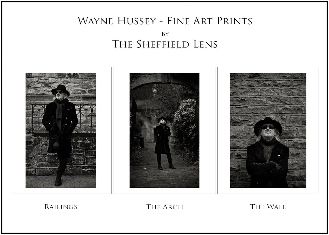 Image of Wayne Hussey - Special Edition by The Sheffield Lens - Single Prints