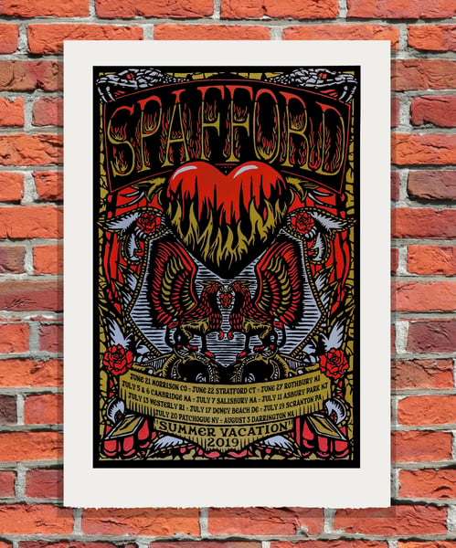 Image of Spafford Summer Vacation 2019 Tour Print