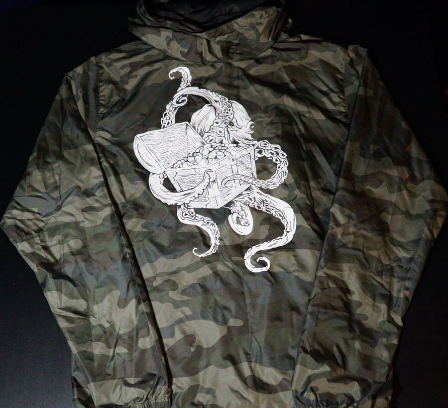 Image of Hidden Treasure Forest Camo Windbreaker