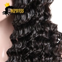 Image 2 of Transparent frontal wigs-deep wave