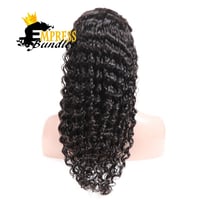 Image 1 of Transparent frontal wigs-deep wave