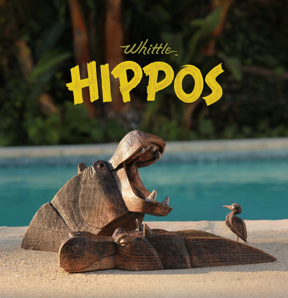 Image of WHITTLE HIPPOS SET