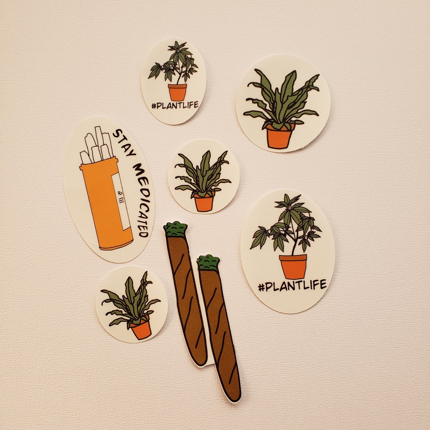 Image of Plant stickers #100