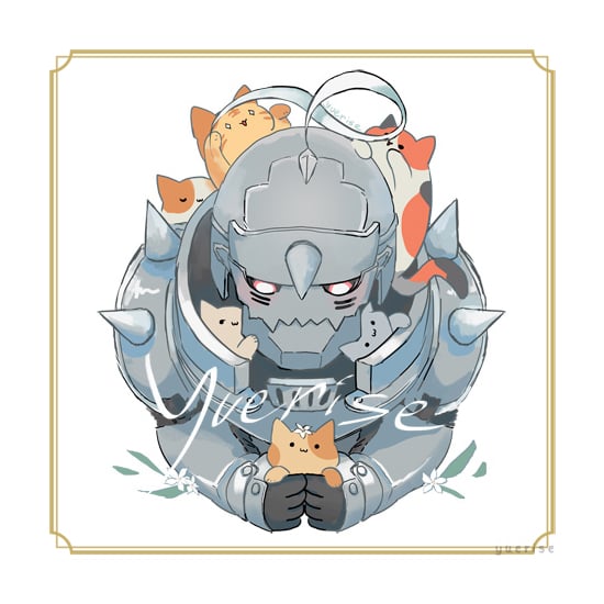 Fullmetal Alchemist Square Prints