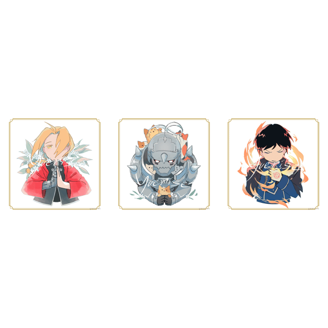 Fullmetal Alchemist Square Prints