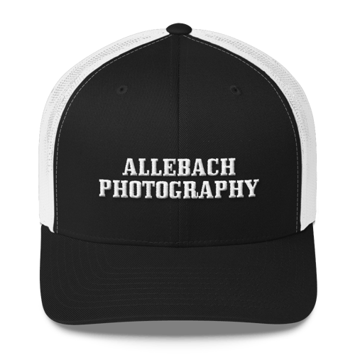 Image of Allebach Photography Embroidered Trucker Hat