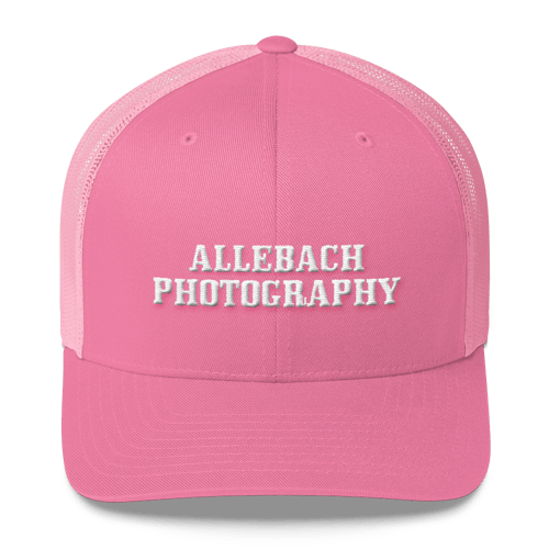 Image of Allebach Photography Embroidered Trucker Hat