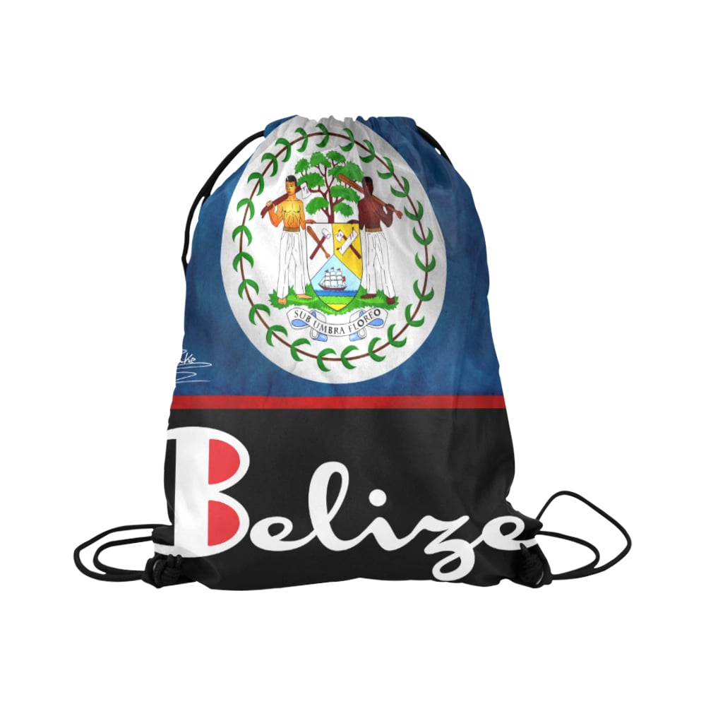 Image of BELIZE - Medium Drawstring Bag 13.8"(W) * 18.1"(H) 