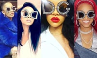 Image 1 of DG Luxury Rhinestone Sunglasses