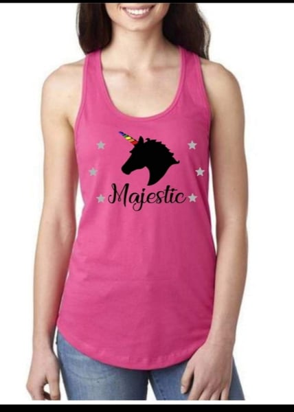 Image of Pink Ladies Weekend Sinners "Majestic " tank